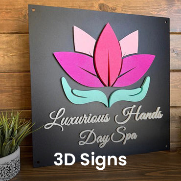 3D Signs Collection Banner