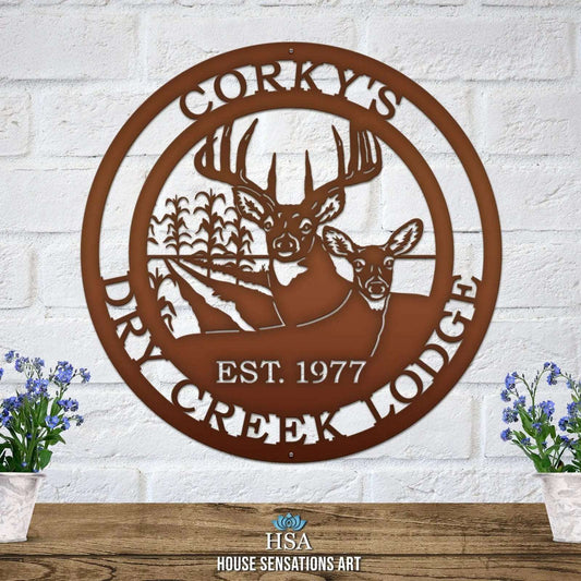 Custom Corn Field Signs for Rustic Farm & Outdoor Decor - HouseSensationsArt