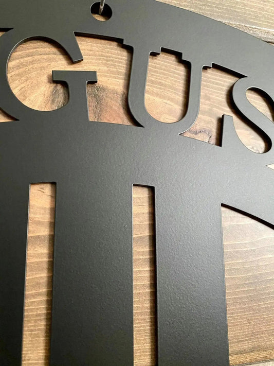 Custom Mustang Horse Ranch Sign – Rustic Decor for Barns & Farms - HouseSensationsArt