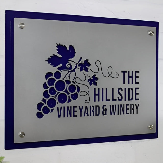 Metal Business Logo Signs – Custom Commercial Signage for Offices - HouseSensationsArt