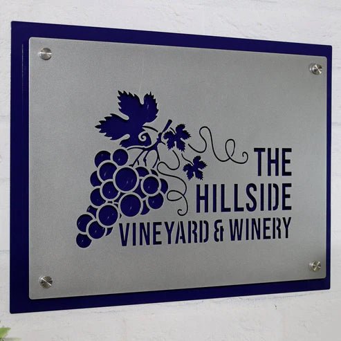 Metal Business Logo Signs – Custom Commercial Signage for Offices - HouseSensationsArt