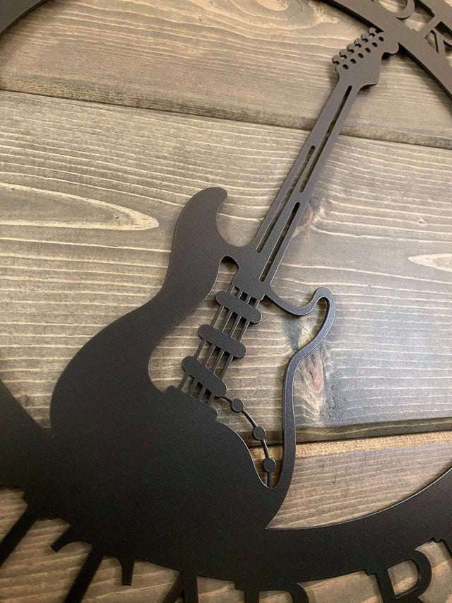 Personalized Guitar Wall Art for Music Lovers & Rock Spaces - HouseSensationsArt