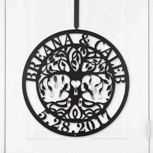 Personalized Love Locks – Custom Metal Wall Art & Gifts - HouseSensationsArt