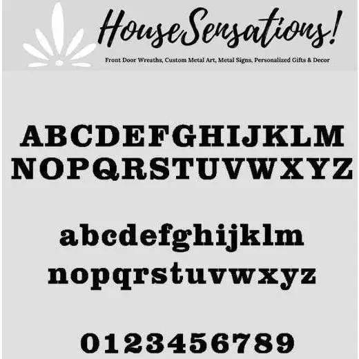 Personalized Love Locks – Custom Metal Wall Art & Gifts - HouseSensationsArt