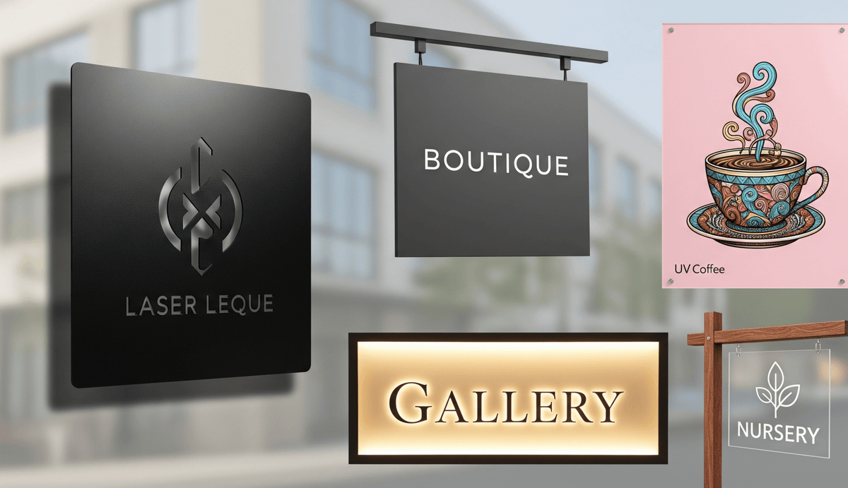Best Custom Signs for Business Owners in 2025: What’s Trending - HouseSensationsArt