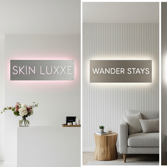 Metal Business Signs with LED Lighting: The 2025 Guide to Visibility and Style