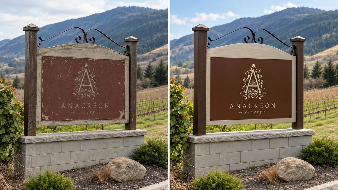 When Should a Monument Sign Be Replaced, Repaired, or Re-faced