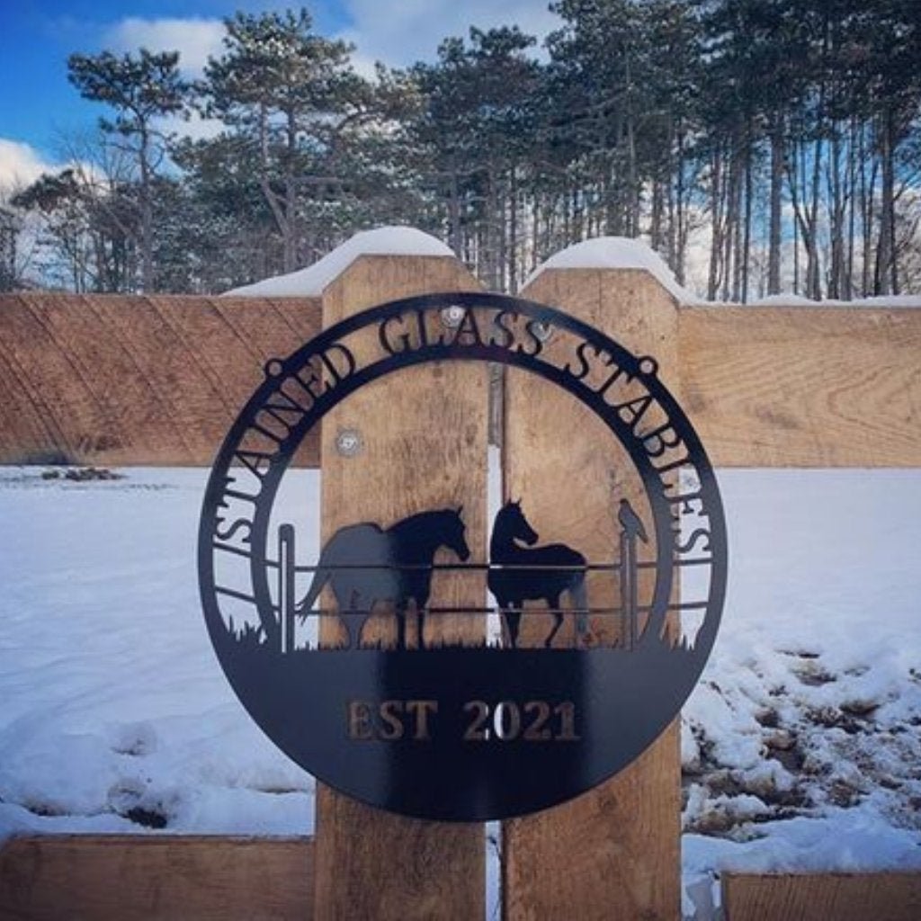 Custom Farm & Ranch Metal Signs – Personalized Steel Designs for Your Land - HouseSensationsArt