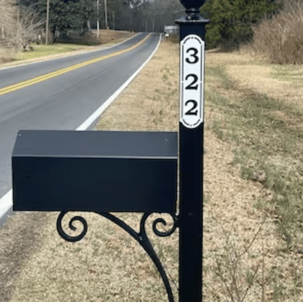 CUSTOM METAL ADDRESS SIGNS - HouseSensationsArt