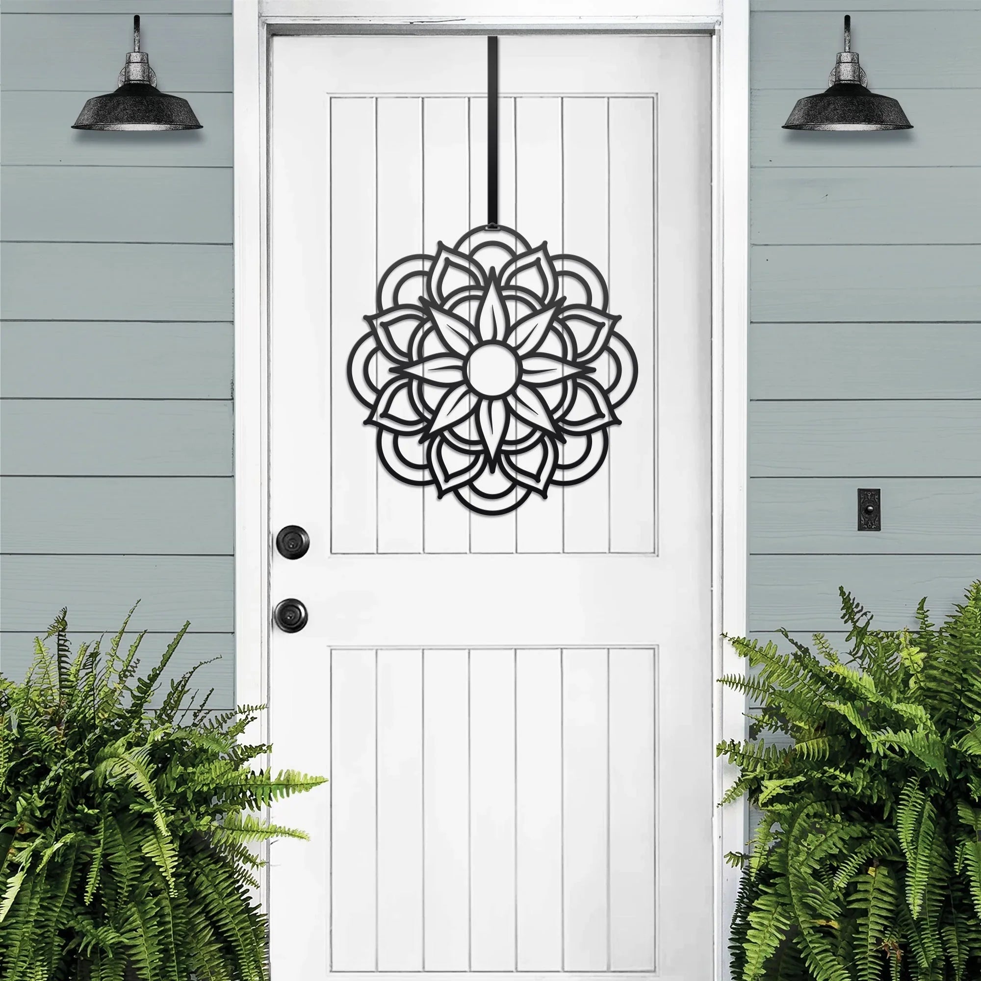 FRONT DOOR WREATHS & DOOR HANGERS - HouseSensationsArt