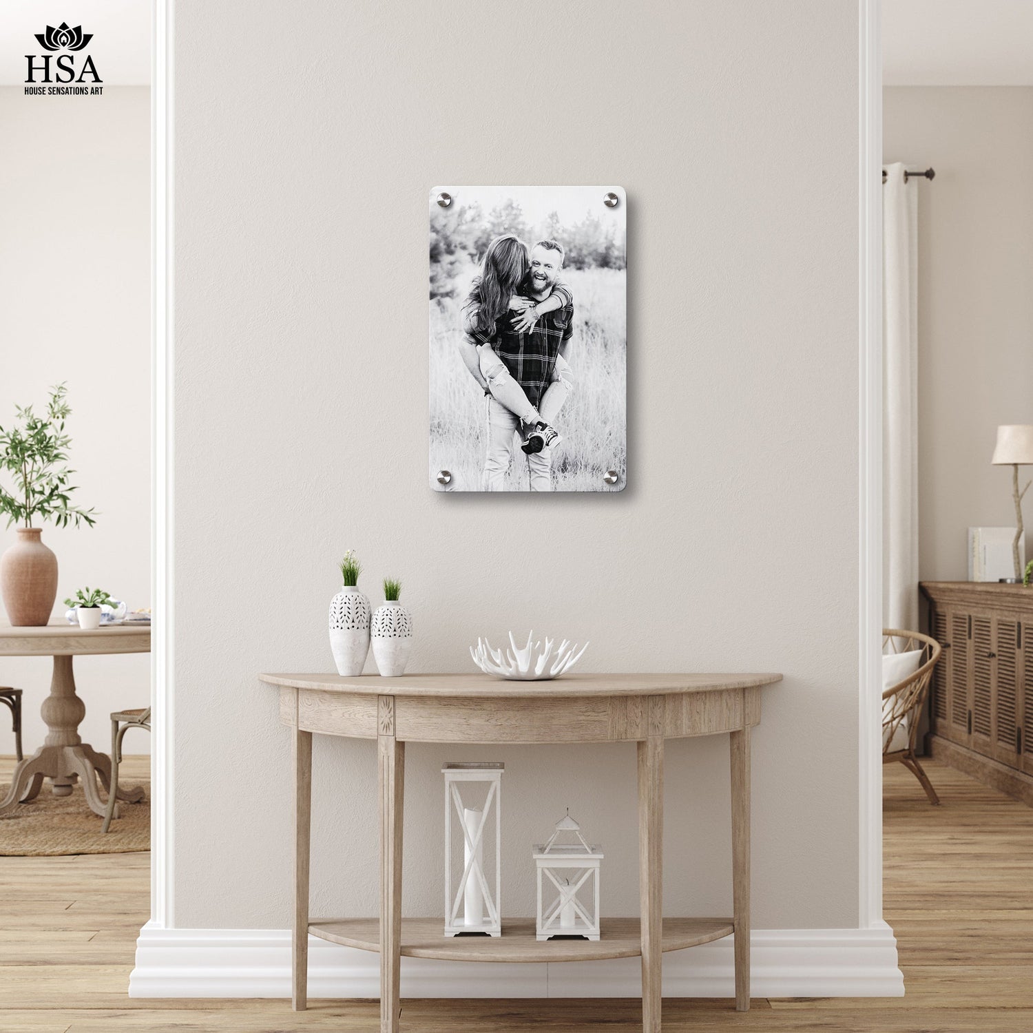 Metal Photo Prints - HouseSensationsArt