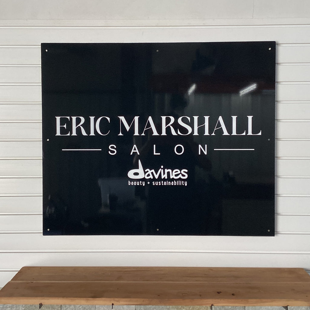 Custom Business Sign,  Aluminum Composite UV Printed Outdoor Storefront Sign