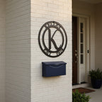 Monogram Metal Sign  Custom Family Name Wall Decor – HouseSensationsArt