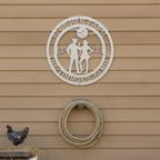 Personalized Cowgirl Metal Wall Decor – Custom Ranch & Western Home Sign – HouseSensationsArt – TTS