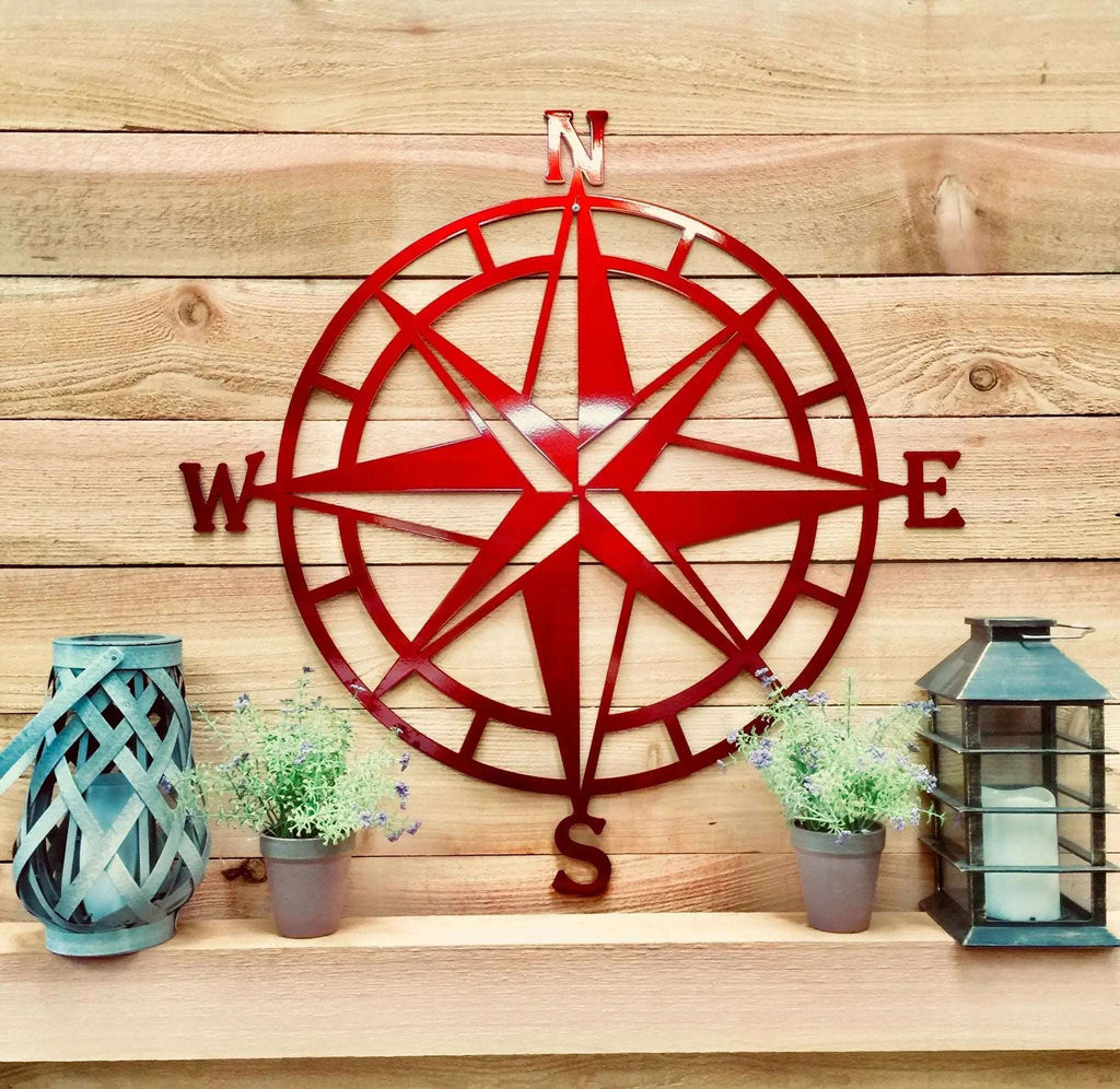 personalized-compass-metal-art-for-garden-home-decor-red-wood-wall-house-sensations-art.jpg