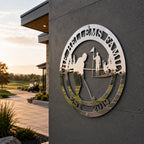 Personalized Golf Wall Art for Homes, Offices & Clubhouses Custom Golf Metal Sign, Golfer Gift Idea, Sports Decor - TTS