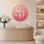 Custom Business Sign, Acrylic Business Logo Sign for Salon, Boutique & Office