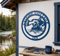 Custom Catfish Sign – Rustic Metal Decor for Fishermen & Cabins