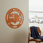 Personalized Tow Truck Metal Wall Decor – Custom Garage & Automotive Sign – HouseSensationsArt – TTS