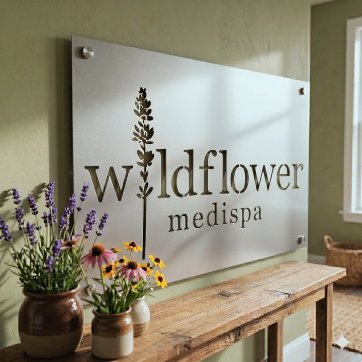Laser Cut Metal Signs
