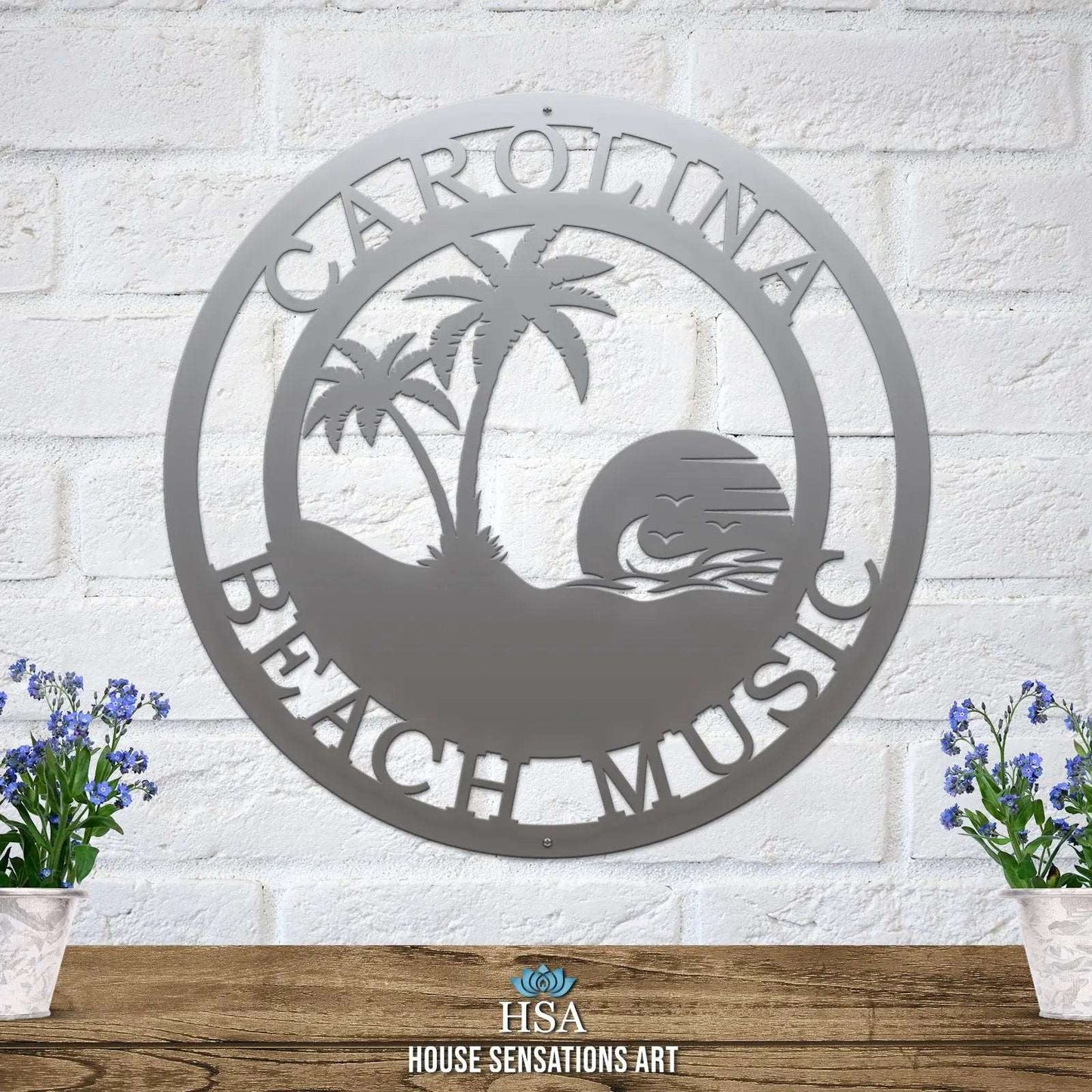 personalized beach sunset sign-Nautical Decor-HouseSensationsArt