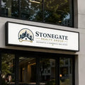 Custom Illuminated Aluminum Cabinet Sign – LED 3D Backlit Business Signs