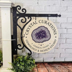 Custom Round Blade Sign - UV Printed ACM Wall Decor