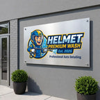 Custom Brushed Aluminum Sign -  Acm Business Wall Décor