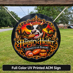 Custom Business Sign,  Aluminum Composite UV Printed Outdoor Storefront Sign
