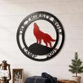 Custom Outdoor Wolf Decor for Cabins, Ranches & Gardens