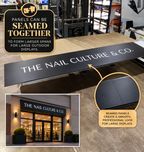 Custom Business Sign,  Aluminum Composite UV Printed Outdoor Storefront Sign