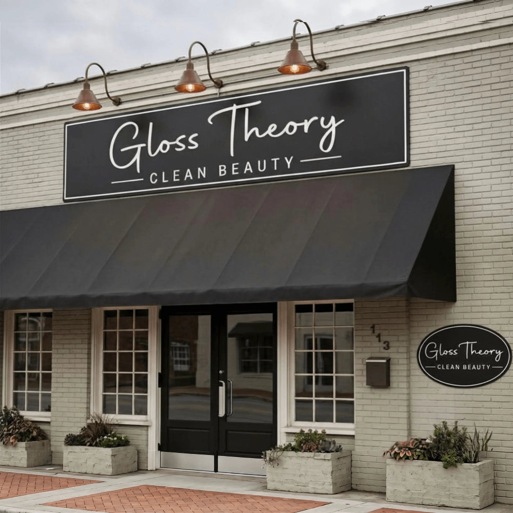 Custom Business Sign UV Printed Aluminum Composite Logo Storefront Sign