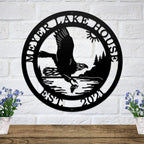 Custom Eagle Plaque for House Fronts & Patriotic Decor