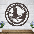 Custom Eagle Plaque for House Fronts & Patriotic Decor