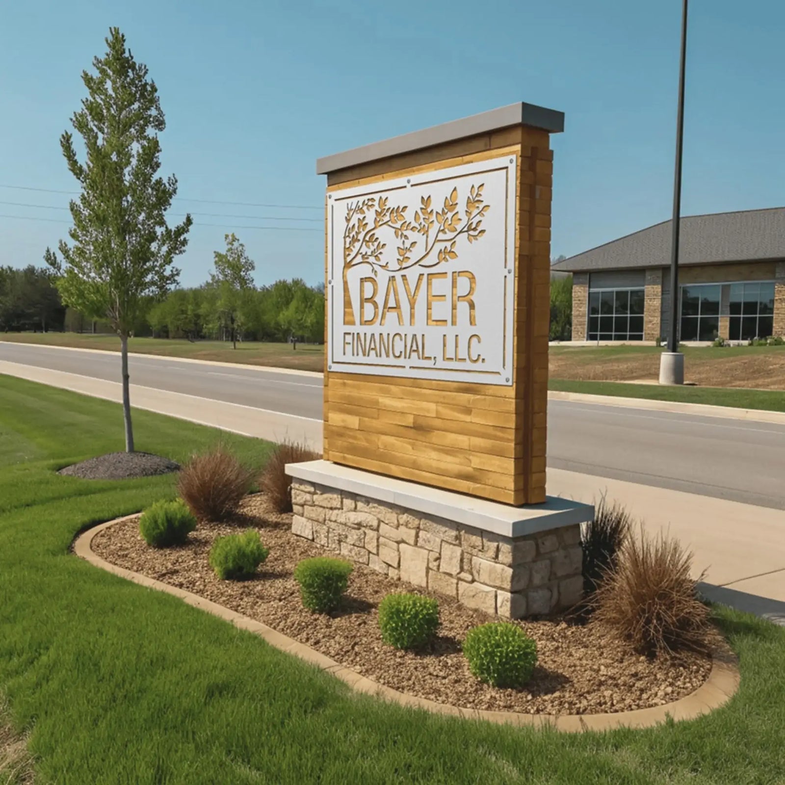 Custom Monument Signs with Your Business Logo, for Property Entrances