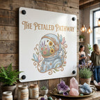 Custom Business Sign, UV-Printed Sign, Personalized Aluminum Composite Metal Business Logo Sign - Any Shape,