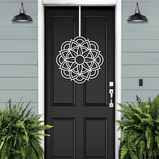Cascading Wreath – Stunning Floral Decor for Doors & Events - HouseSensationsArt