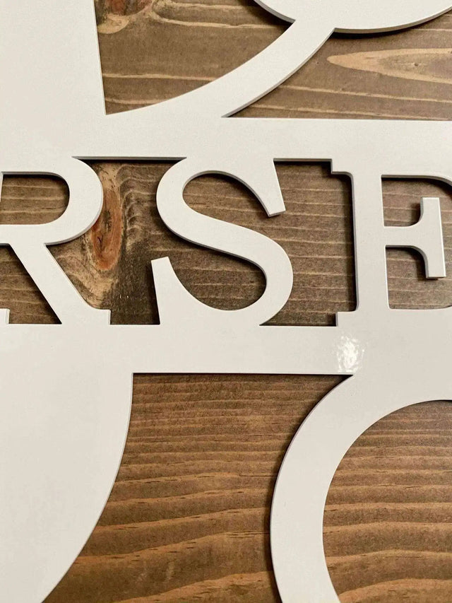Couples Monogram Established Sign – Celebrate Your Home & Love - HouseSensationsArt