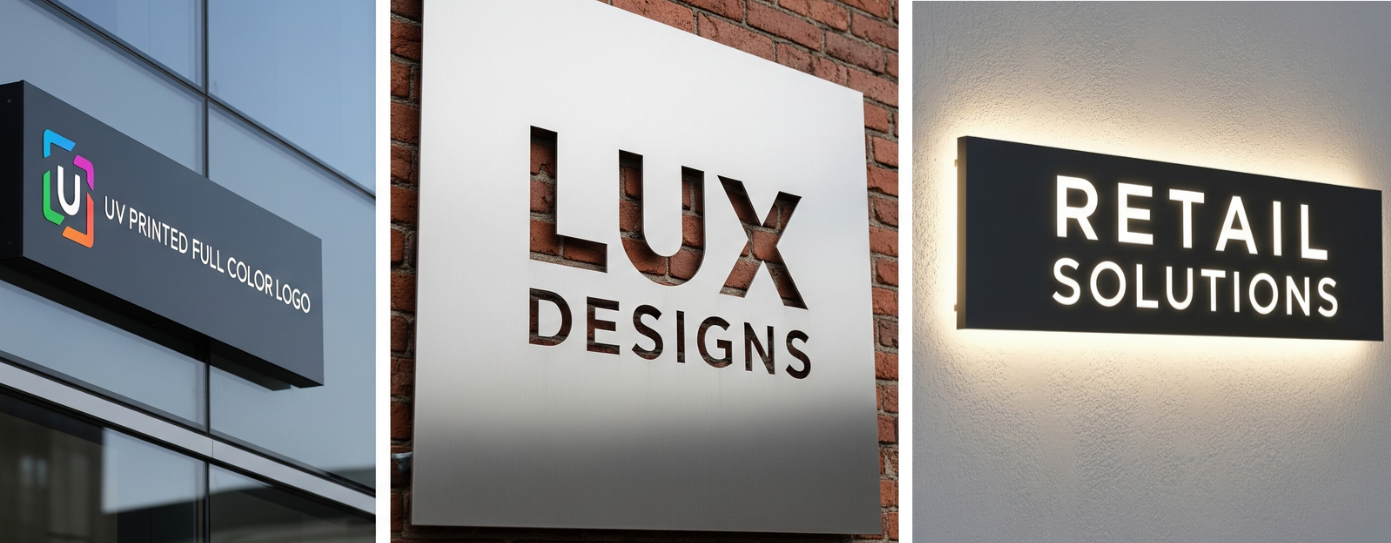 Best custom signs for business owners in 2025, showcasing trending designs and modern branding solutions