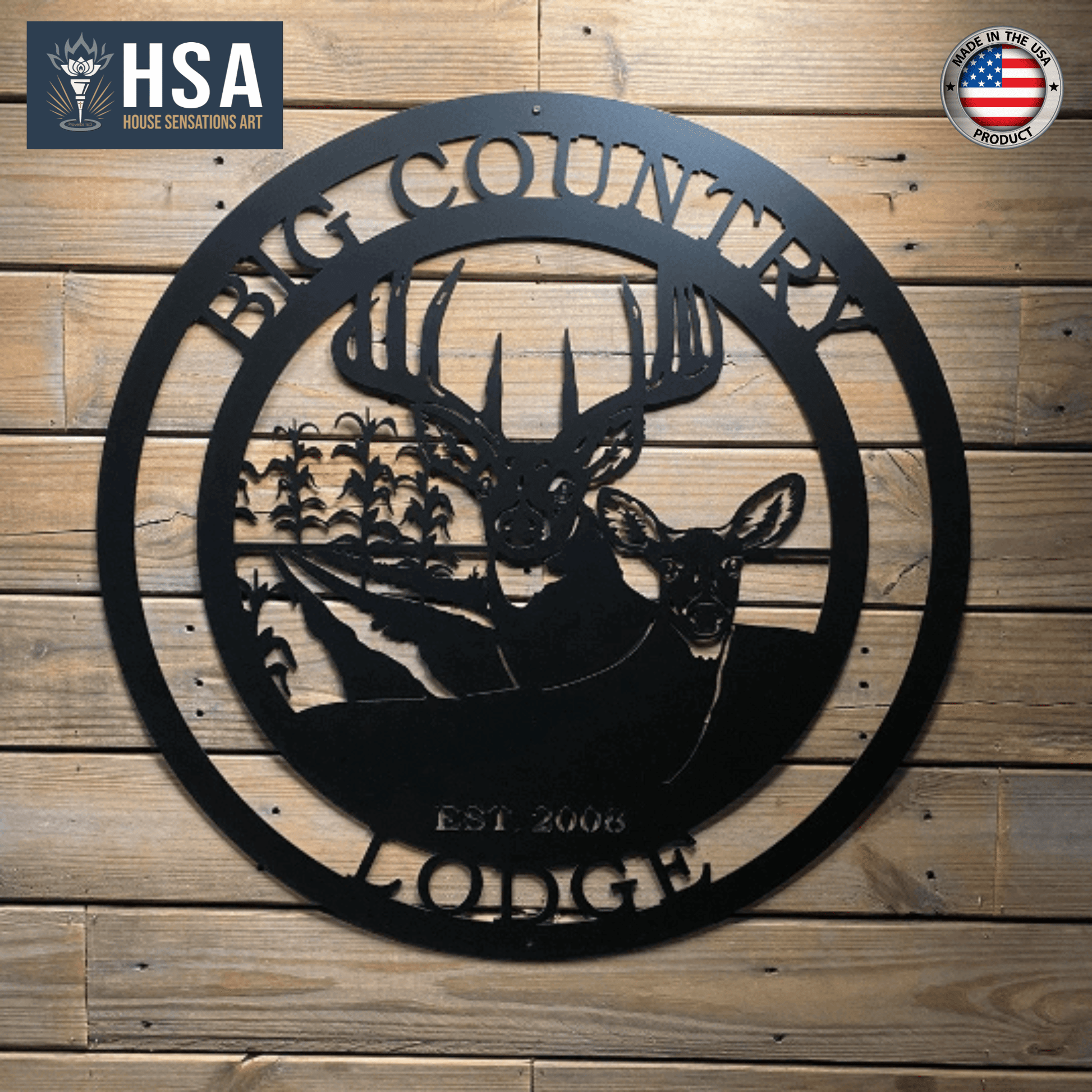 Custom Corn Field Signs for Rustic Farm & Outdoor Decor - HouseSensationsArt