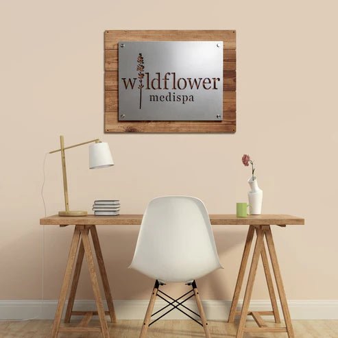 Custom Laser Cut Logo Sign for Business | Storefront & Office Wall Decor Sign - HouseSensationsArt