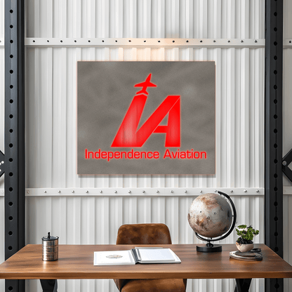 Custom Light Box Sign for Businesses - 3D Backlit Metal Logo - HouseSensationsArt