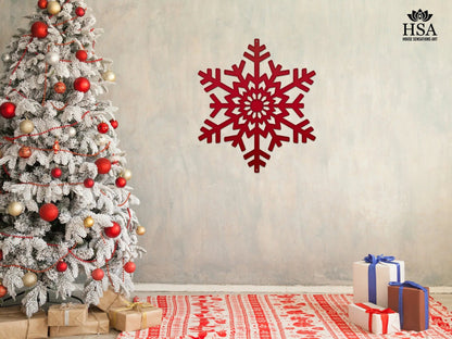 Custom Snowflake Door Decorations to Brighten Your Winter Entryway - HouseSensationsArt