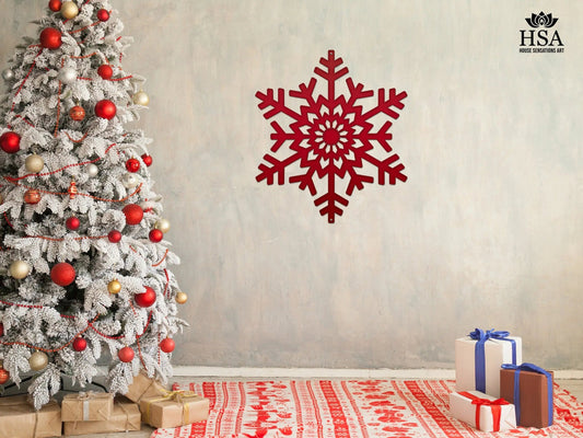 Custom Snowflake Door Decorations to Brighten Your Winter Entryway - HouseSensationsArt