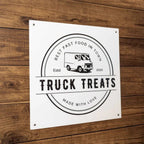 Letrero Personalizado con Logotipo Impreso UV – Letrero de Metal Duradero para Oficinas y Escaparates