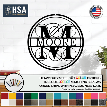 Elegant Monogram Wall Designs to Personalize Your Space - HouseSensationsArt