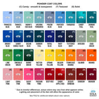 Evergreen Trees Monogram Address Plaque Address sign colors sample