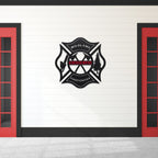 Firefighter Metal Signs – Personalized Wall Art for Heroes - HouseSensationsArt