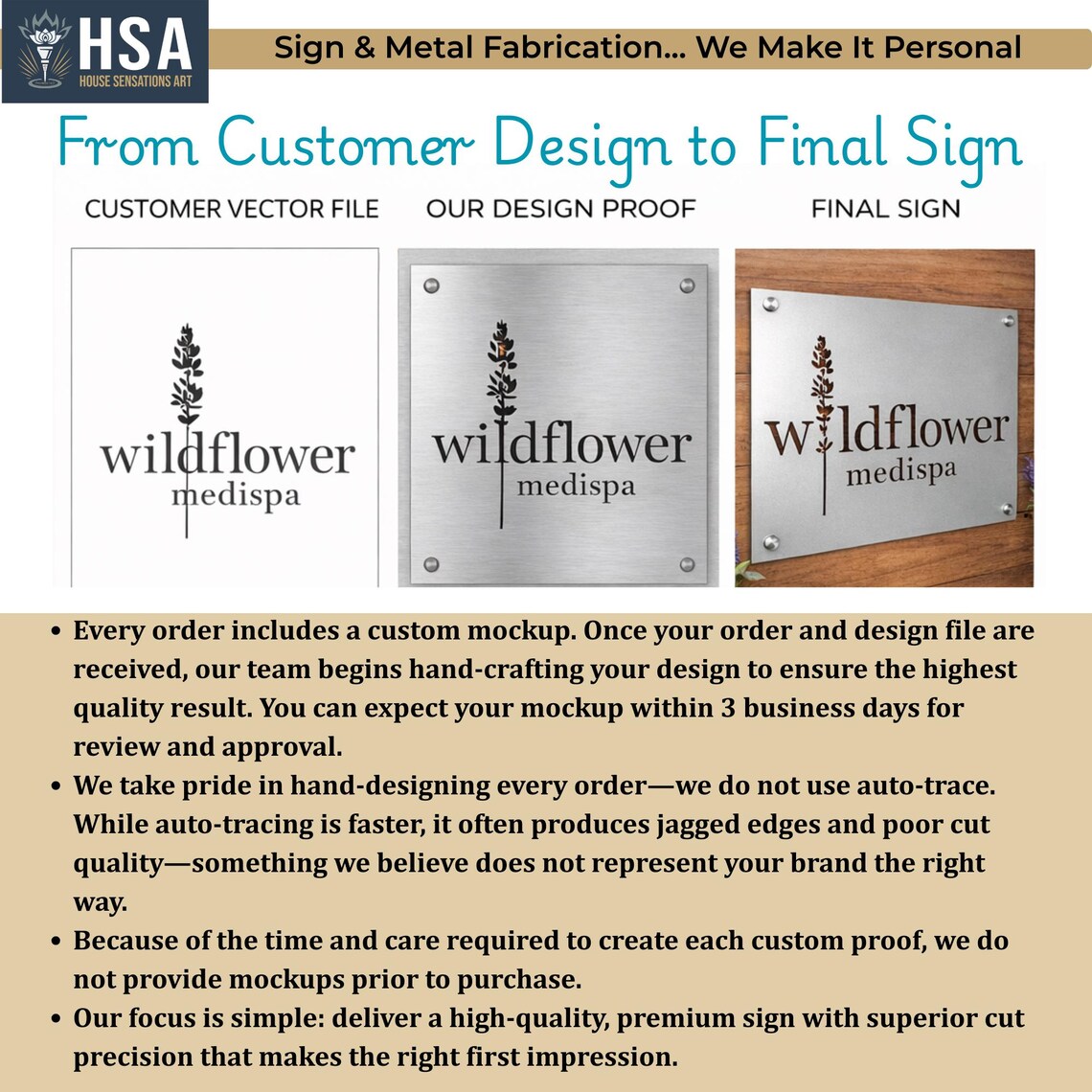 Custom laser-cut Dollywood Safety & Security metal sign, outdoor decorative plaque mounted on stone, powder coated for durability