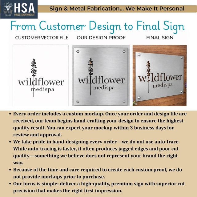 Custom laser-cut Dollywood Safety & Security metal sign, outdoor decorative plaque mounted on stone, powder coated for durability